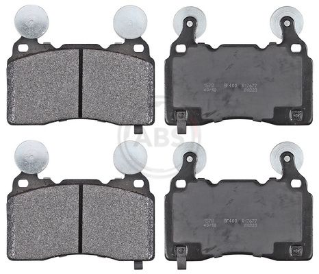 A.B.S. 35051 Brake Pad Set, disc brake