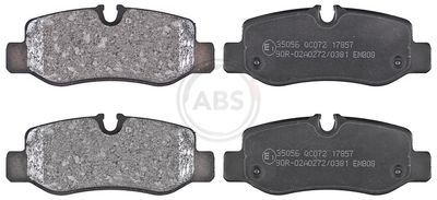 Brake Pad Set, disc brake A.B.S. 35056