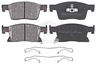 Brake Pad Set, disc brake A.B.S. 35122