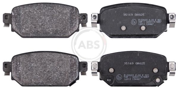 A.B.S. 35169 Brake Pad Set, disc brake