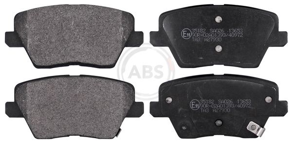 A.B.S. 35182 Brake Pad Set, disc brake