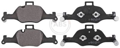 Brake Pad Set, disc brake A.B.S. 35184