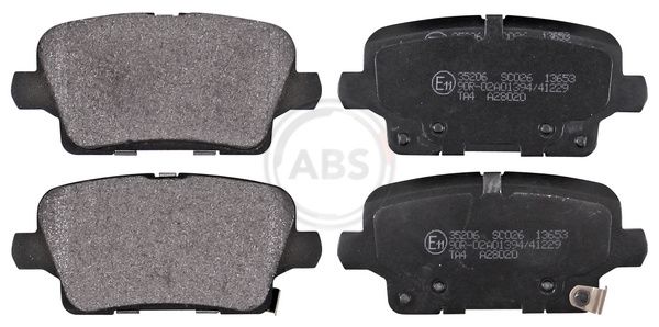A.B.S. 35206 Brake Pad Set, disc brake