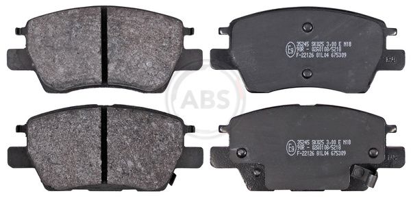 A.B.S. 35245 Brake Pad Set, disc brake