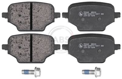 Brake Pad Set, disc brake A.B.S. 35268