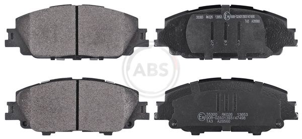 A.B.S. 35300 Brake Pad Set, disc brake