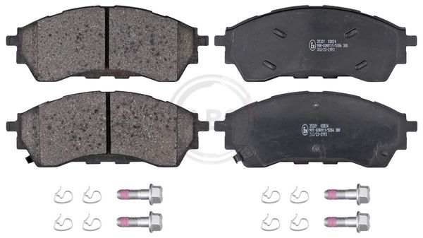 A.B.S. 35321 Brake Pad Set, disc brake