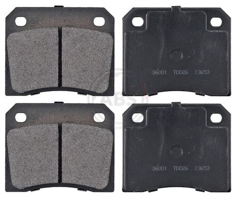 A.B.S. 36001 Brake Pad Set, disc brake