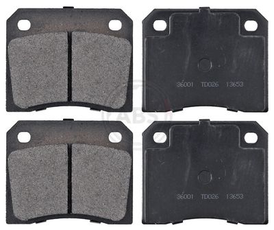 Brake Pad Set, disc brake A.B.S. 36001