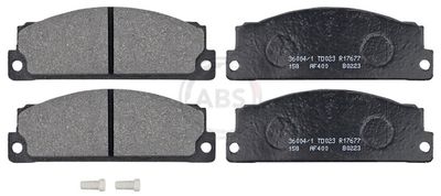 Brake Pad Set, disc brake A.B.S. 36004/1