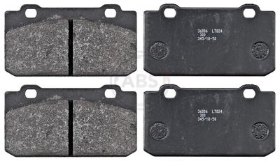 Brake Pad Set, disc brake A.B.S. 36006