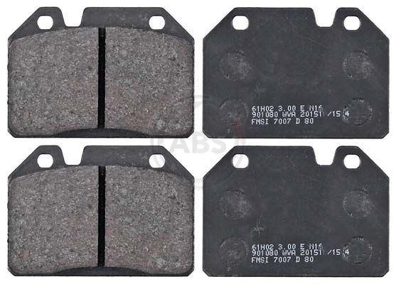 A.B.S. 36045 Brake Pad Set, disc brake