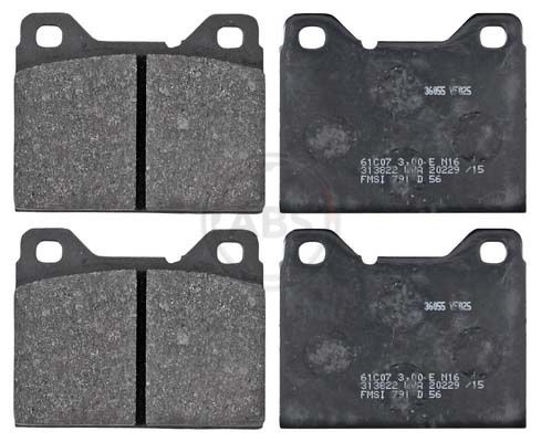 A.B.S. 36055 Brake Pad Set, disc brake
