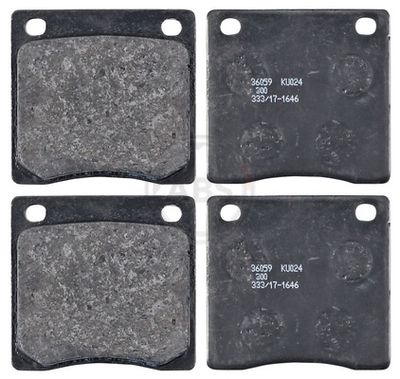 Brake Pad Set, disc brake A.B.S. 36059