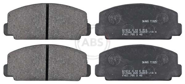 A.B.S. 36065 Brake Pad Set, disc brake