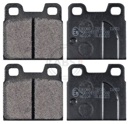 A.B.S. 36068 Brake Pad Set, disc brake