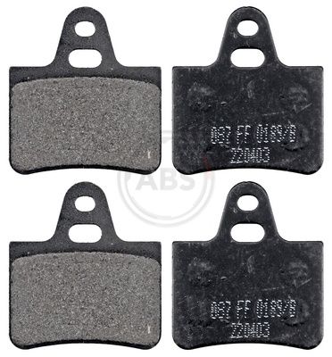 Brake Pad Set, disc brake A.B.S. 36070