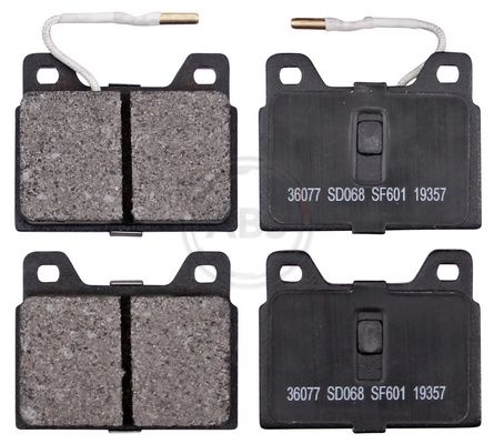 A.B.S. 36077 Brake Pad Set, disc brake