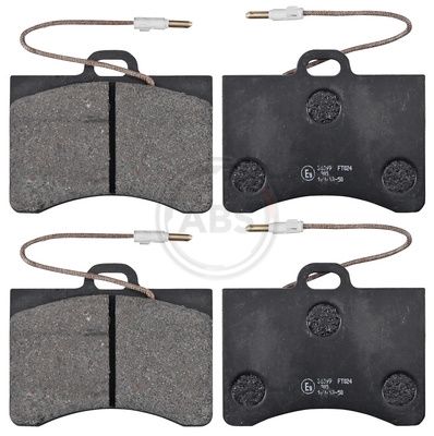 Brake Pad Set, disc brake A.B.S. 36099
