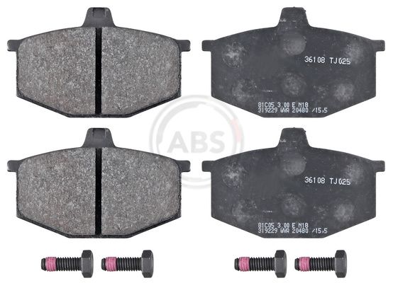 A.B.S. 36108 Brake Pad Set, disc brake