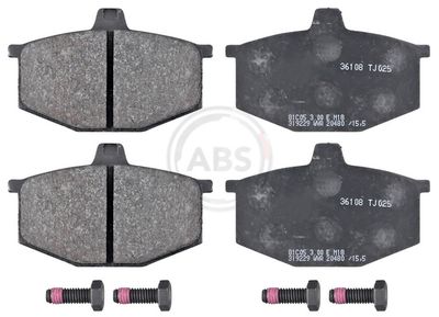 Brake Pad Set, disc brake A.B.S. 36108