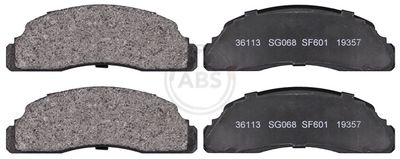 Brake Pad Set, disc brake A.B.S. 36113
