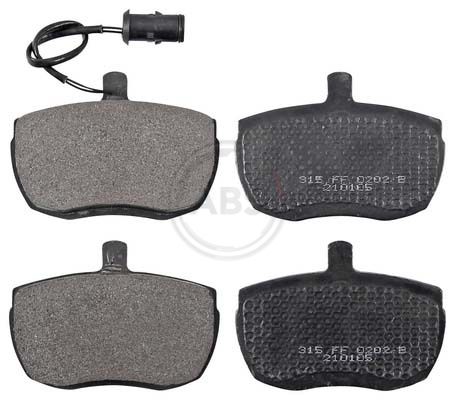 A.B.S. 36124/1 Brake Pad Set, disc brake