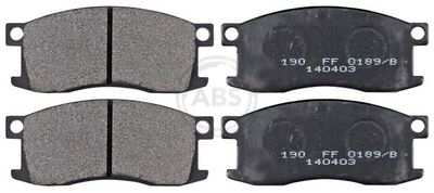 Brake Pad Set, disc brake A.B.S. 36155