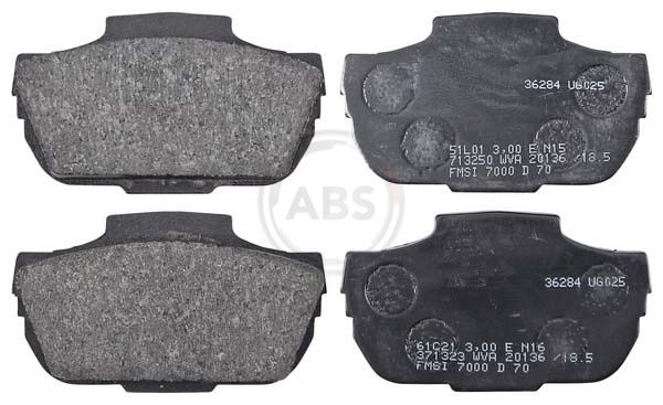 A.B.S. 36284 Brake Pad Set, disc brake
