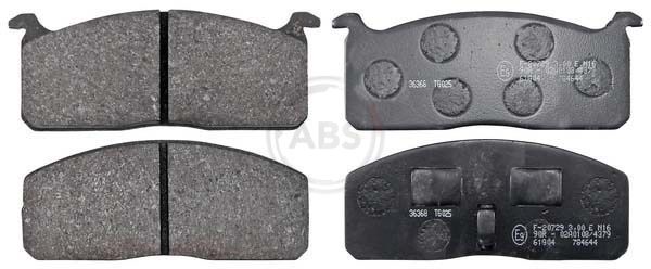 A.B.S. 36368 Brake Pad Set, disc brake
