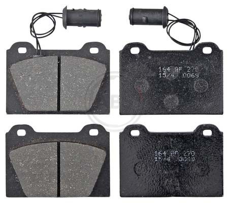 A.B.S. 36444 Brake Pad Set, disc brake