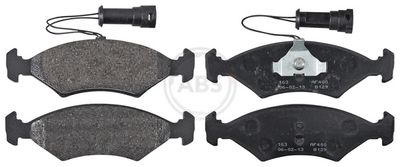 Brake Pad Set, disc brake A.B.S. 36459