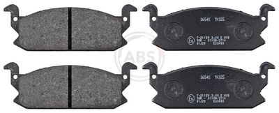Brake Pad Set, disc brake A.B.S. 36545