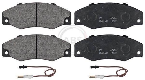 A.B.S. 36577 Brake Pad Set, disc brake
