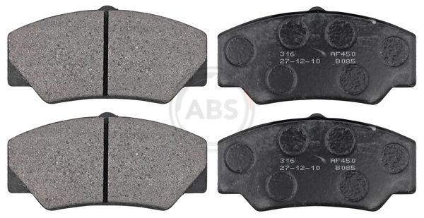 A.B.S. 36578 Brake Pad Set, disc brake
