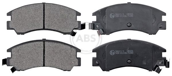 A.B.S. 36611/1 Brake Pad Set, disc brake