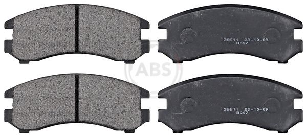 A.B.S. 36611 Brake Pad Set, disc brake