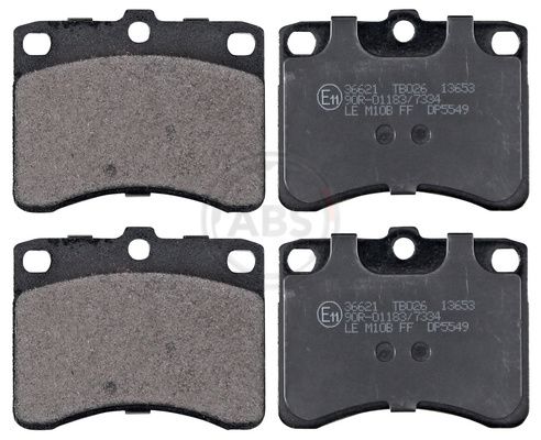 A.B.S. 36621 Brake Pad Set, disc brake