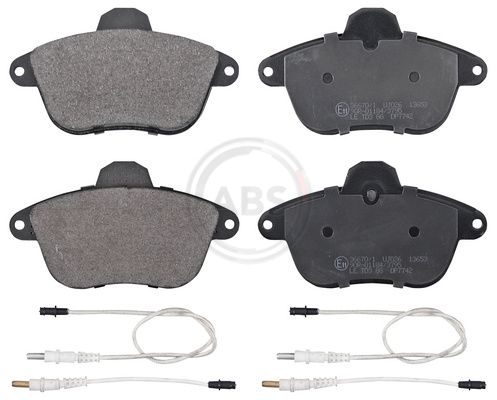 A.B.S. 36670/1 Brake Pad Set, disc brake