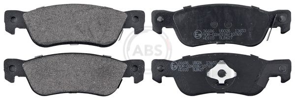 A.B.S. 36686 Brake Pad Set, disc brake