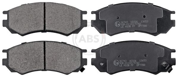 A.B.S. 36743 Brake Pad Set, disc brake