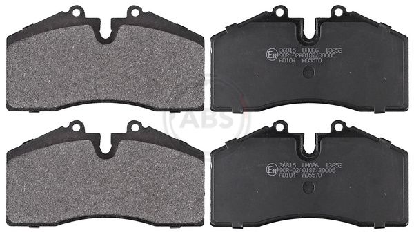 A.B.S. 36815 Brake Pad Set, disc brake