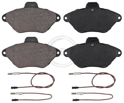 Brake Pad Set, disc brake A.B.S. 36837