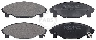 Brake Pad Set, disc brake A.B.S. 36869