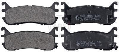 Brake Pad Set, disc brake A.B.S. 36927