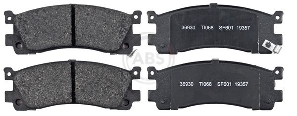 A.B.S. 36930 Brake Pad Set, disc brake