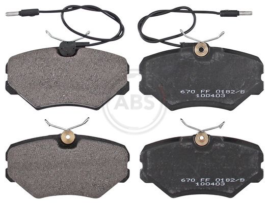 A.B.S. 37003 Brake Pad Set, disc brake