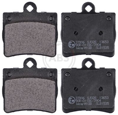Brake Pad Set, disc brake A.B.S. 37006