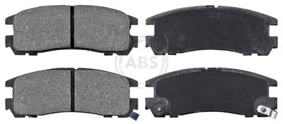 Brake Pad Set, disc brake A.B.S. 37014