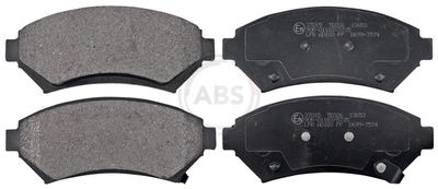 Brake Pad Set, disc brake A.B.S. 37015